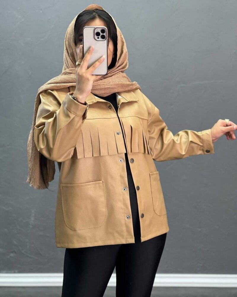 کت کاپشن ریشه دار (پک 3عددی)