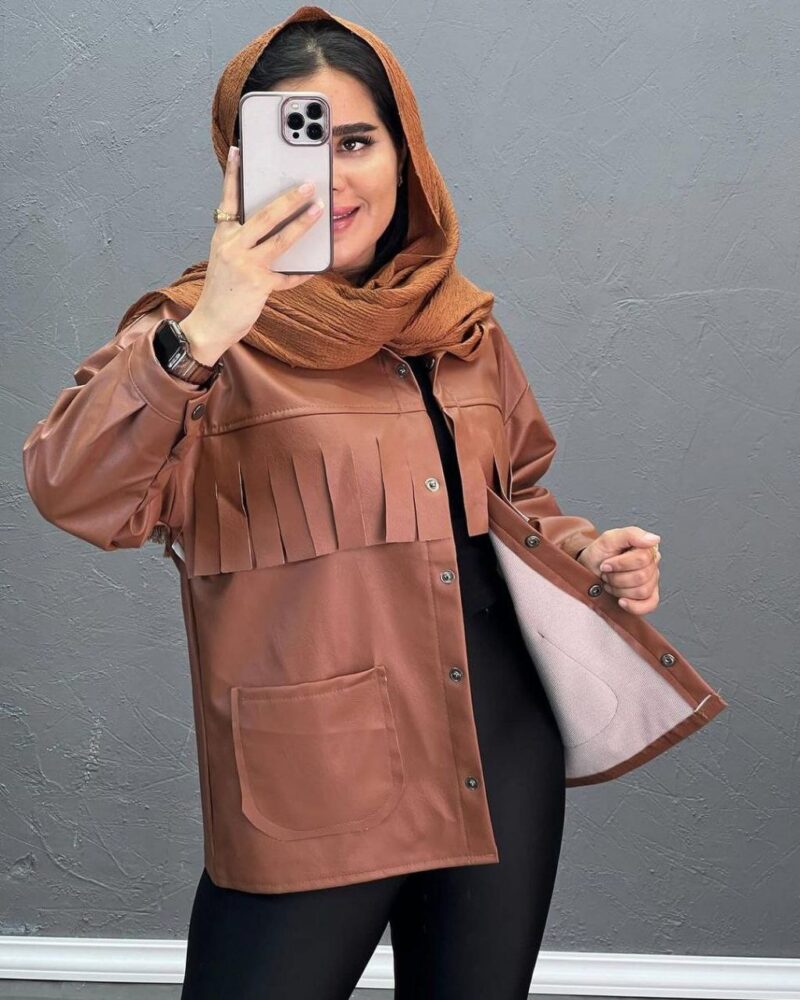 کت کاپشن ریشه دار (پک 3عددی)