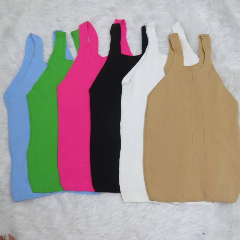 تاپ بافت خطی عمودی(پک 6 عددی)