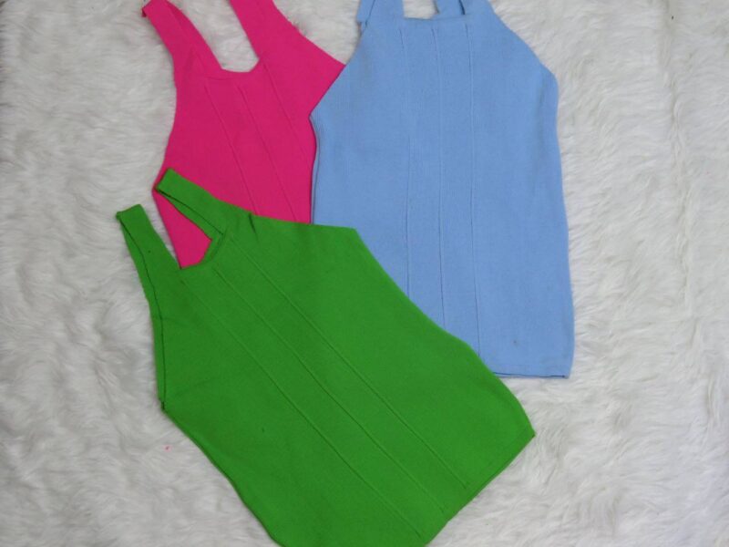 تاپ بافت خطی عمودی(پک 6 عددی)