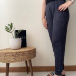 شلوار گیاهی ساده جیبدار لیدی (پک 6 عددی)