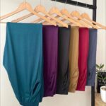 شلوار گیاهی ساده جیبدار لیدی (پک 6 عددی)