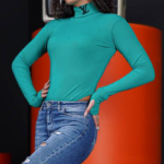 بادی یقه اسکی فینگر گلدوزیLy (پک4 عددی)