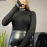 بادی یقه چاپ میکس(پک 4 عددی)