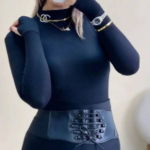 بادی یقه چاپ میکس(پک 4 عددی)