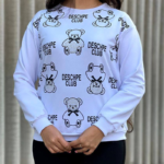 بلوز دورس تمام چاپ موسچینونگین دوزی(پک 4 عددی)