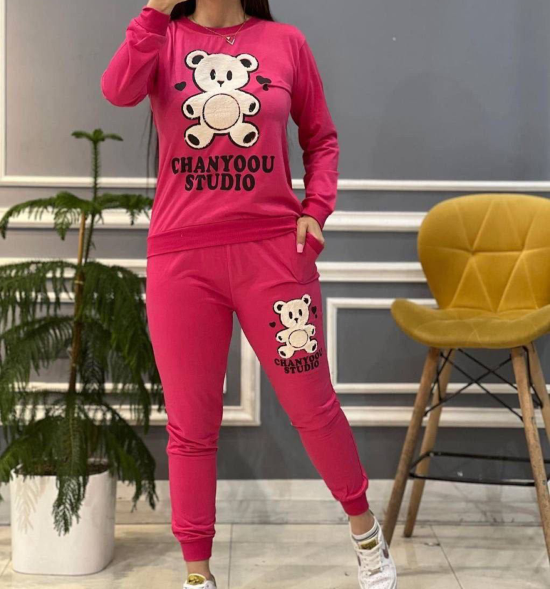 ست بلوز و شلوار تدی(پک6 عددی)