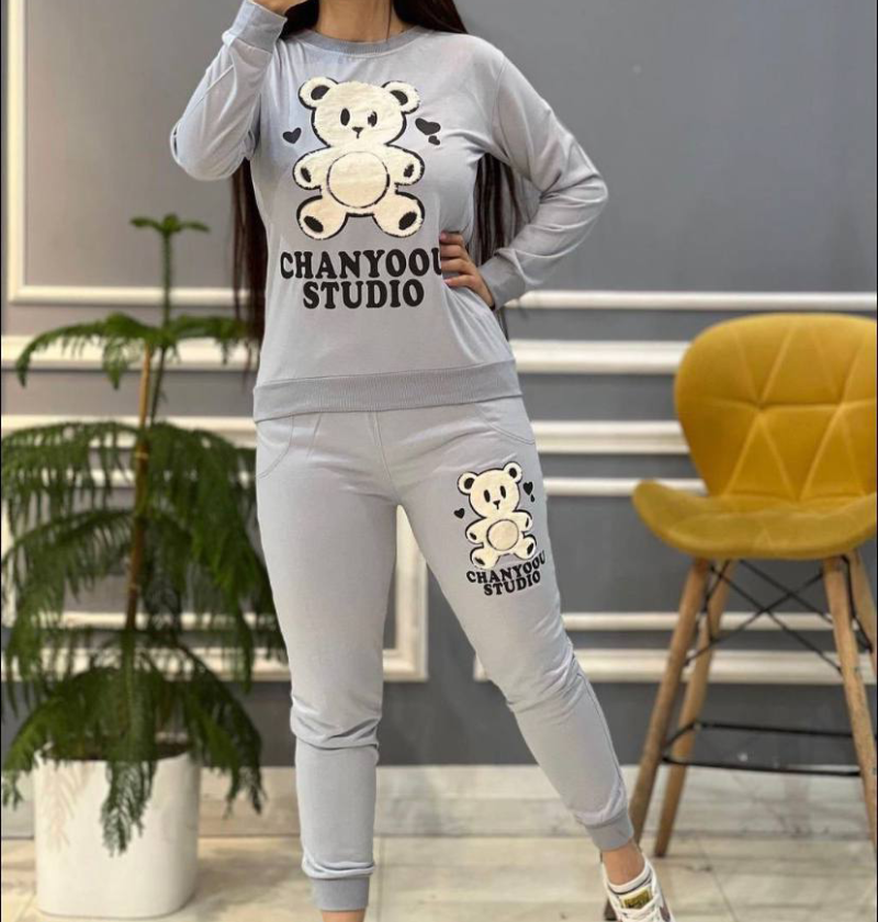 ست بلوز و شلوار تدی(پک6 عددی)