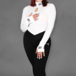 بادی یقه تک اشکی  (پک  4عددی)