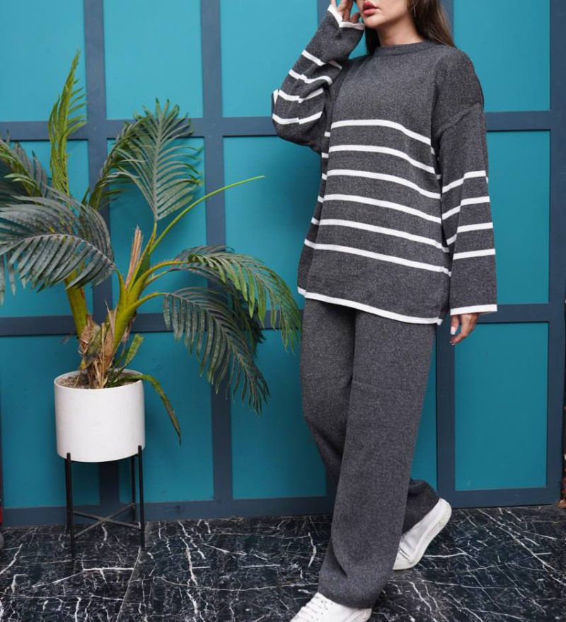 ست بافت فوق العاده لش خطی(پک 5 عددی)