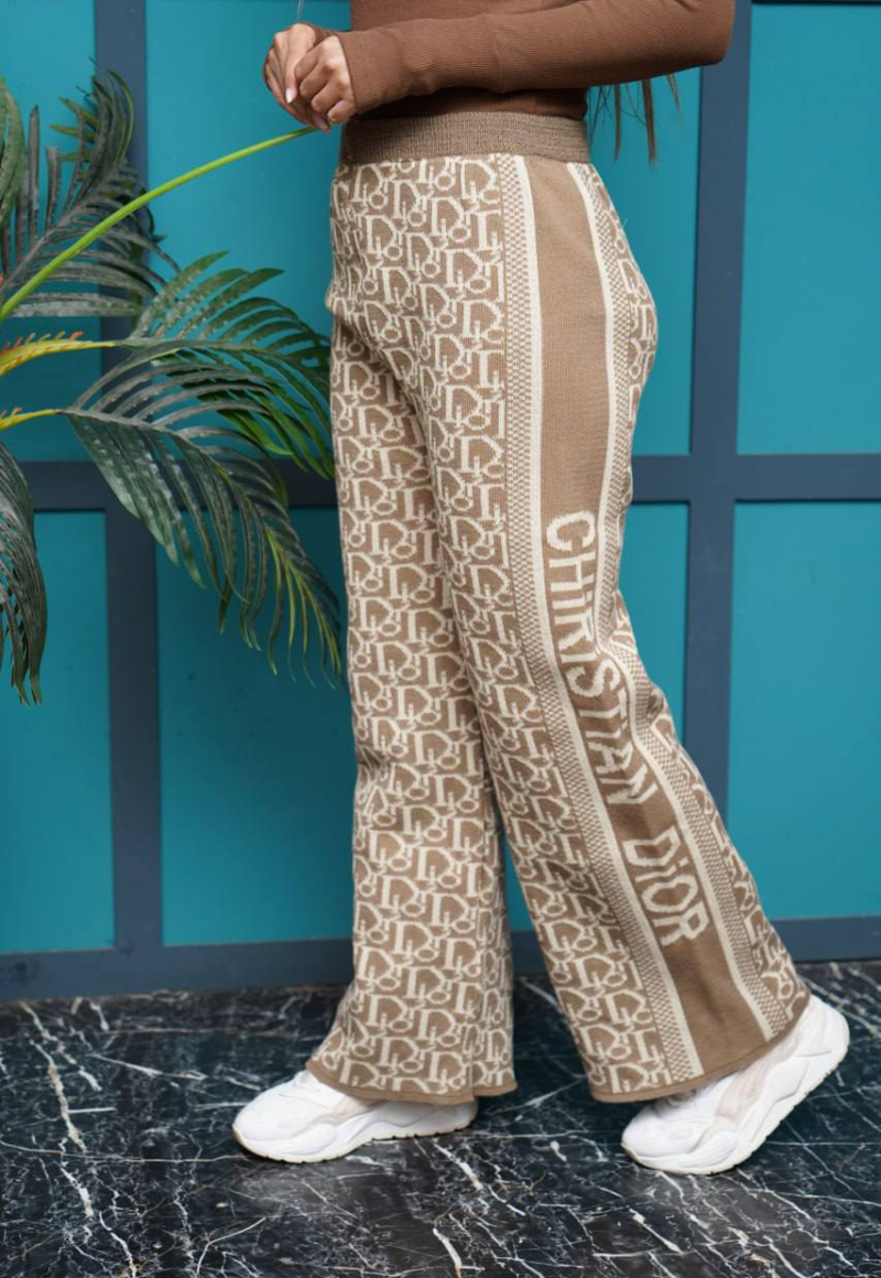 شلوار بافت بگ بافت  D&G (پک 4 عددی)