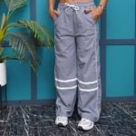 شلوار بگ دمپا نوار دار (پک 4 عددی)