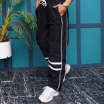 شلوار بگ دمپا نوار دار (پک 4 عددی)