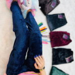 شلوار مخمل کبریتی مارکGVG (پک6 عددی)