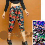 شلوارک گیاهی گلدار (پک 6 عددی)