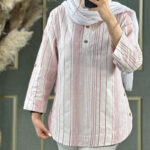 شومیز پیراهنی مدل رها (پک 4 عددی)