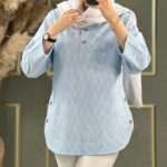 شومیز پیراهنی مدل رها (پک 4 عددی)