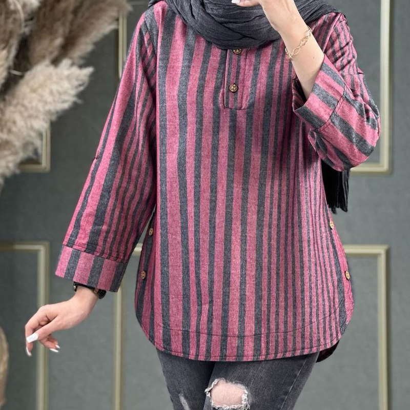 شومیز پیراهنی مدل رها (پک 4 عددی)