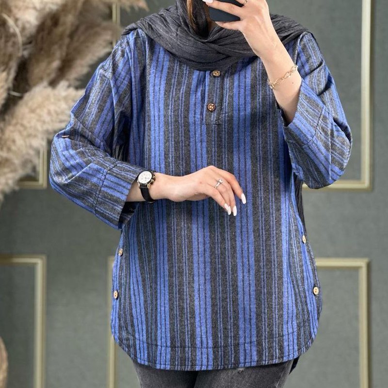 شومیز پیراهنی مدل رها (پک 4 عددی)