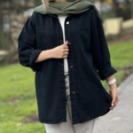 مانتو جلو جيب دكمه چوبى(پک7 عددی)