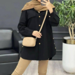 مانتو زیبا بغل دکمه(پک7 عددی)