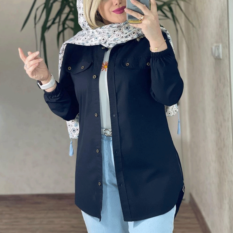 مانتو-کتان-بغل-زیپ-3