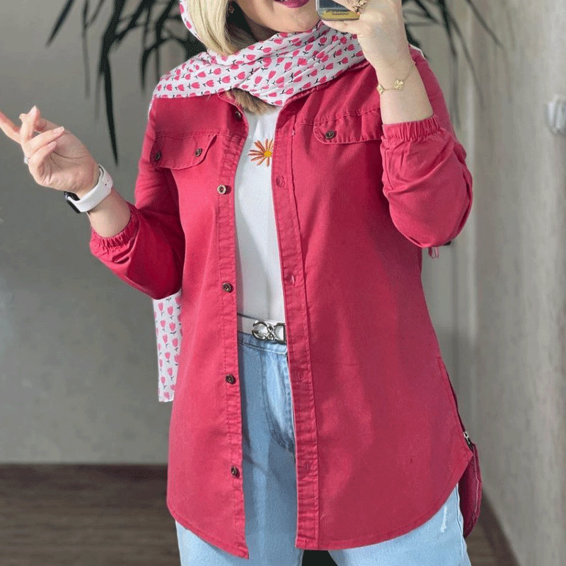 مانتو زیبا بغل دکمه(پک7 عددی) (کپی)