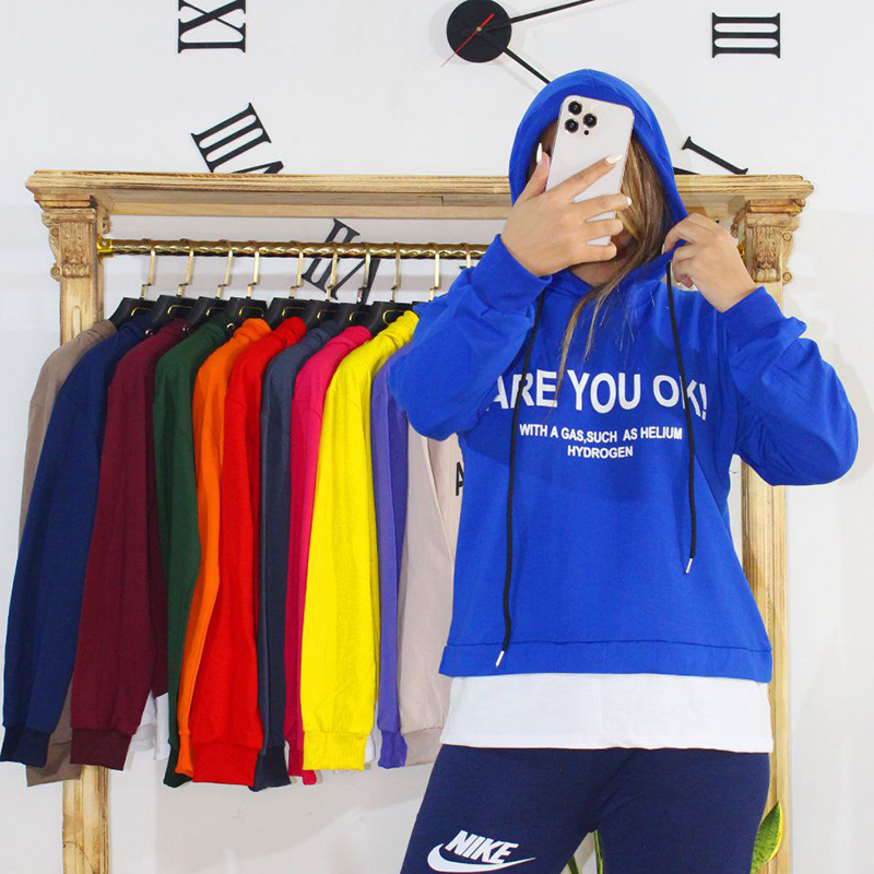 هودی آر یو کی رنگی(پک6 عددی)