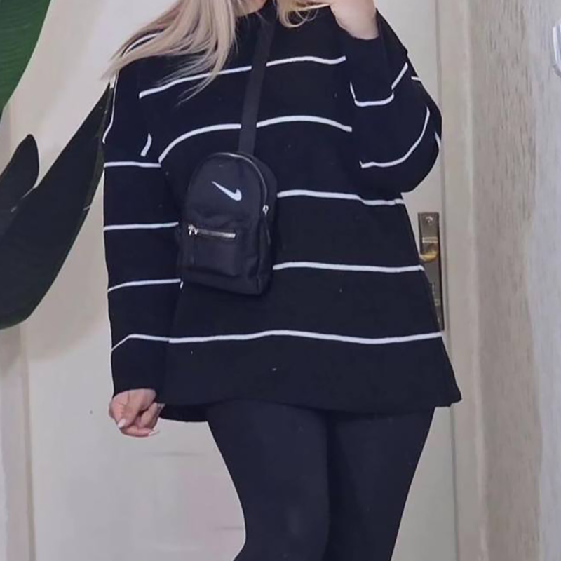 بلوز راه راه لش پینترسیتی (پک 6 عددی)