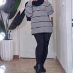 بلوز راه راه لش پینترسیتی (پک 6 عددی)