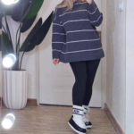 بلوز راه راه لش پینترسیتی (پک 6 عددی)