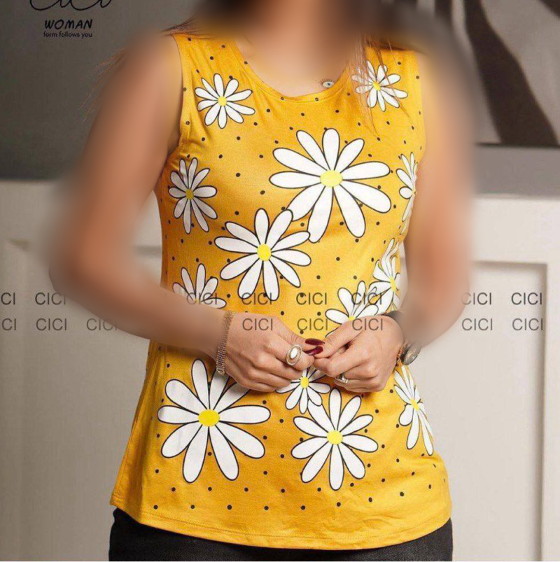 تاپ چاپ دار  میکس (پک 6عددی)