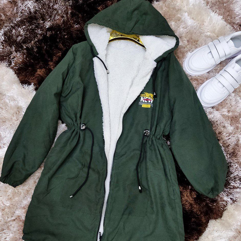 مانتو کمرگتدارتمام زیپ کلاهدار (پک6 عددی)