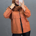 کت کاپشن ریشه دار (پک 3عددی)