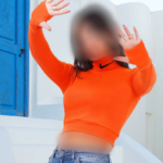 کراپ فینگر یقه اسکی گلدوزی نایک (پک 4عددی)