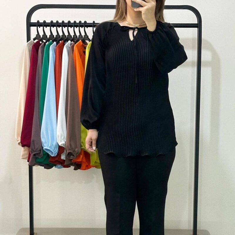 شومیز جلو پیلیسه سما (پک 5عددی)