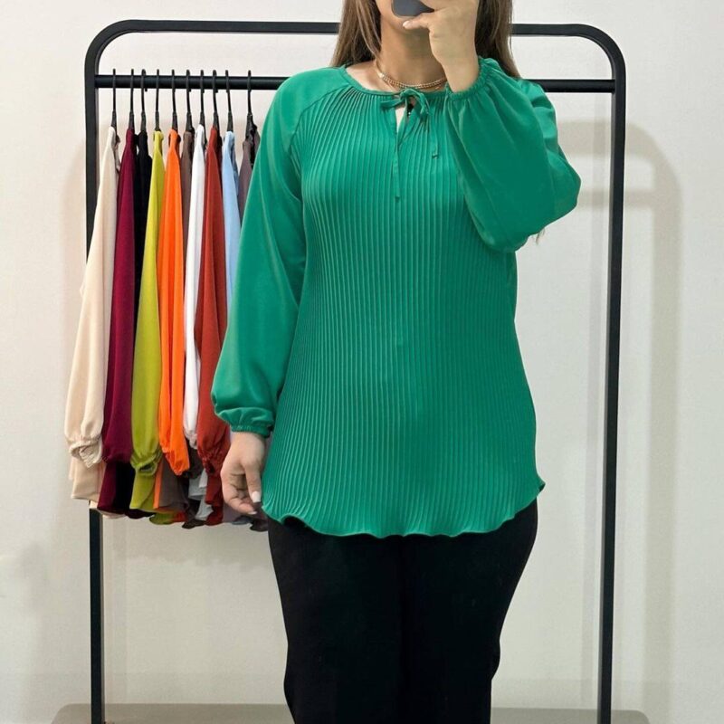 شومیز جلو پیلیسه سما (پک 5عددی)