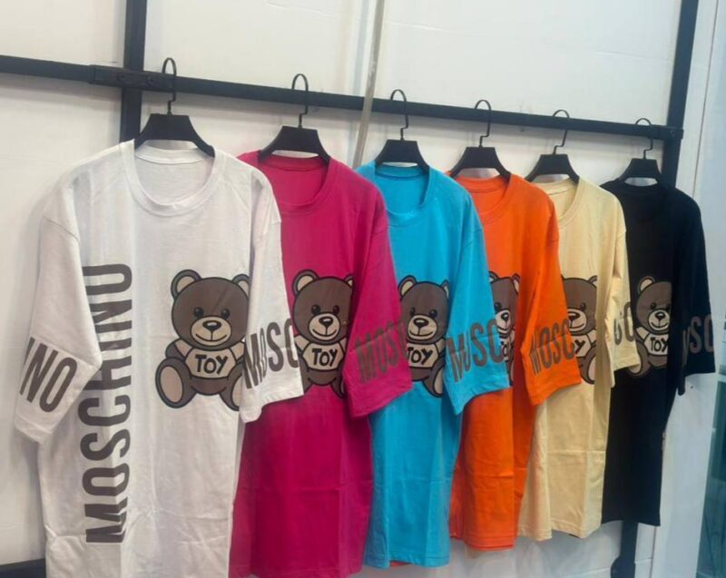 تیشرت لانگ لش خرسی(پک 6 عددی)