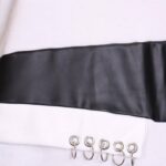 بلوز تیکه دوزی چرم و پایین حلقه (پک4 عددی)