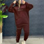 ست هودی شلوار لانگ پاییزه LV(پک 6 عددی)
