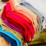 تاپ ۲ بندی کبریتی رنگی (پک 6 عددی)