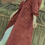 مانتو بلند مدل جلو باز (پک 4 عددی)