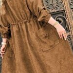 مانتو بلند مدل جلو باز (پک 4 عددی)