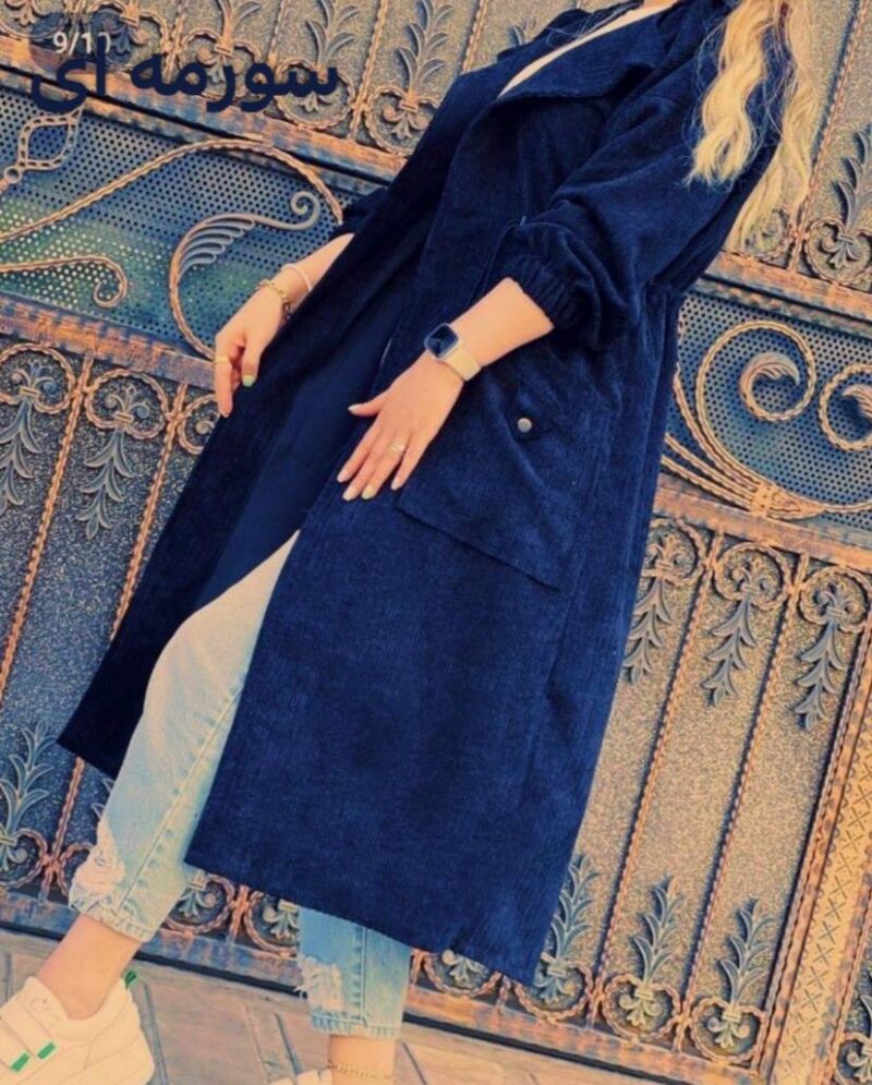 مانتو بلند مدل جلو باز (پک 4 عددی)