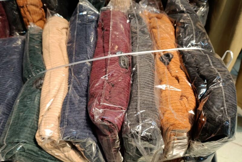 مانتو بلند مدل جلو باز (پک 4 عددی)