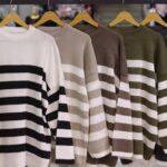 بلوز راه راه لش پینترسیتی (پک 5 عددی)