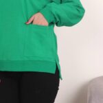 بلوز تک جیب پشت بلند بغل چاک (پک 6 عددی)