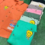 مانتو کتون جیب استیکری (پک 4عددی)