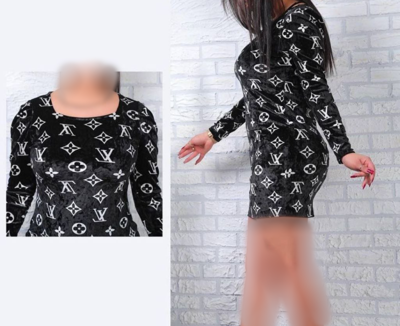 تونیک مخمل یقه گرد(پک6 عددی)