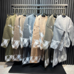 ست بافت تونیک شلوار لوزی(پک6 عددی)